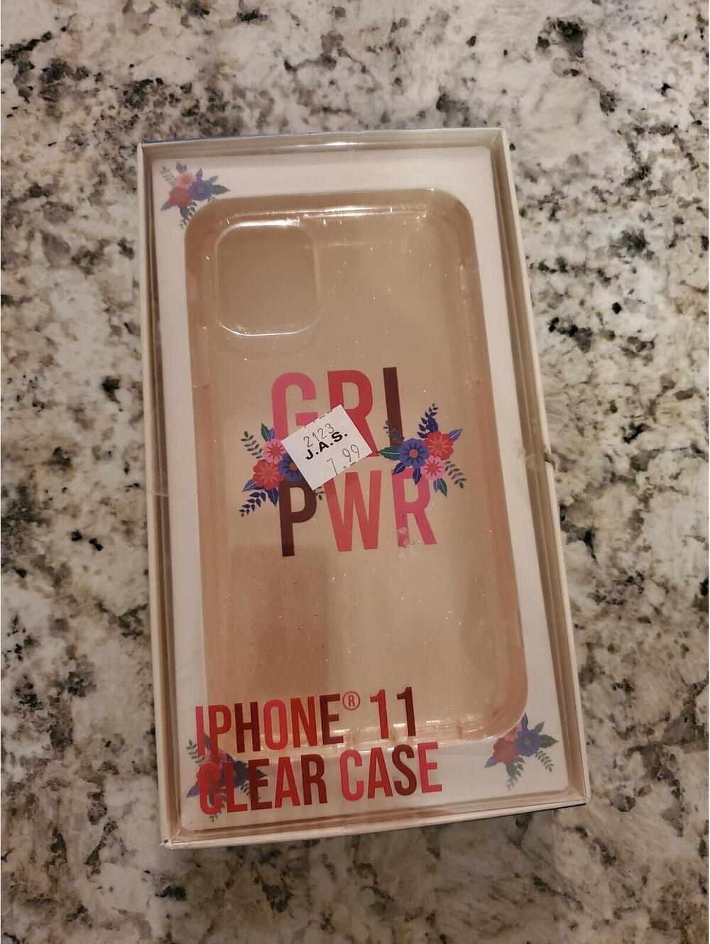 iPhone 11 Clear Case with GRL PWR Design
